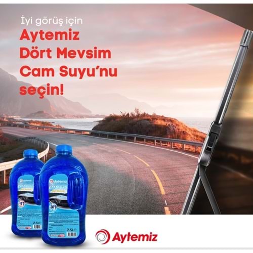 CAM SUYU 2.5 LT -10° -AYTEMİZ-