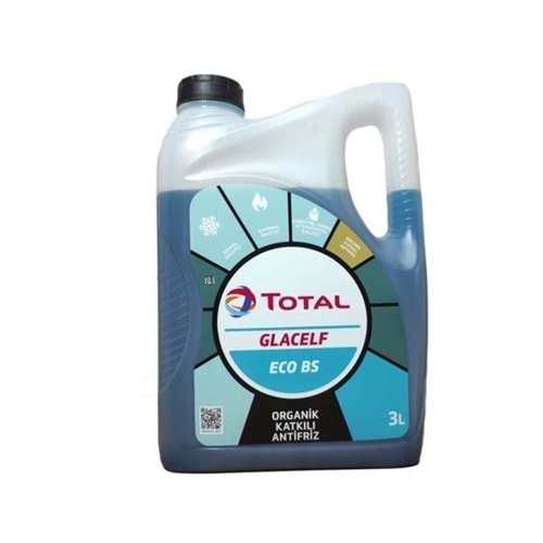 ANTİFRİZ 3LT MAVİ ORGANIK GLACELF ECO BS -TOTAL-