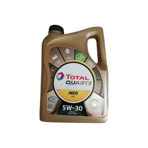 MOTOR YAĞI 5W30 QUARTZ INEO ECS 4LT -TOTAL-