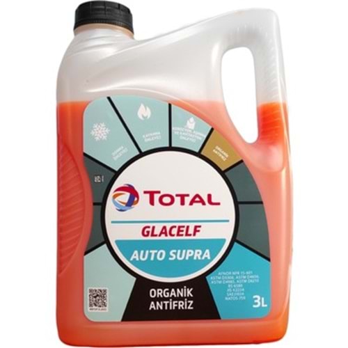 ANTİFRİZ 3LT KIRMIZI ORGANIK AUTO SUPRA 5B3L -TOTAL-