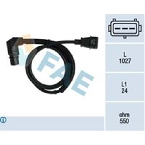 KRANK DEVİR SENSÖRÜ OPEL VECTRA A C18NZ-20NE-C20XE 92-95 -FAE-