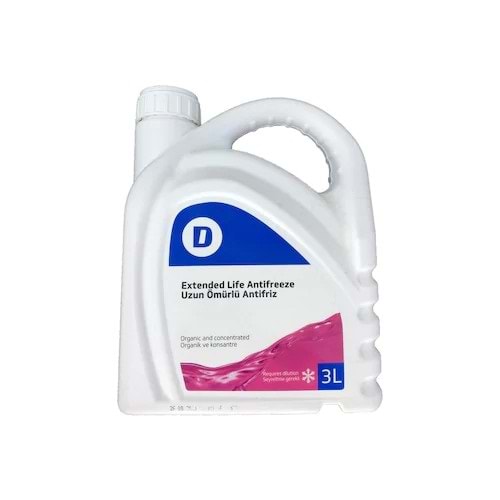 ANTİFRİZ 3LT KIRMIZI ORGANİK -DELPHI-