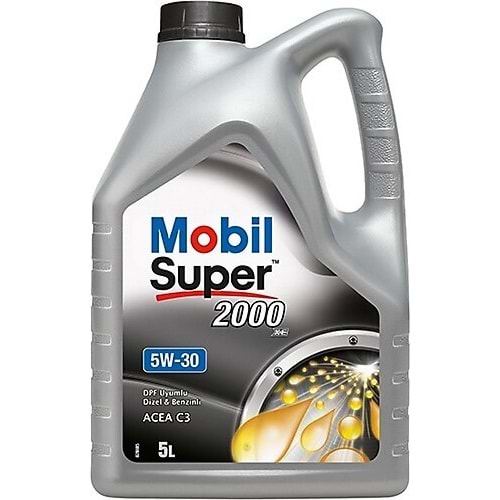 MOTOR YAĞI MOBİL 5W30 SUPER 2000 5LT -MOBİL-