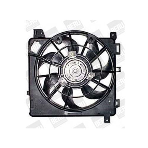 RADYATÖR FAN MOTOR VE DAVLUMBAZI KOMPLE ASTRA H Z13DTH 3 FİŞLİ REZİSTANSLI 04- -METTE-