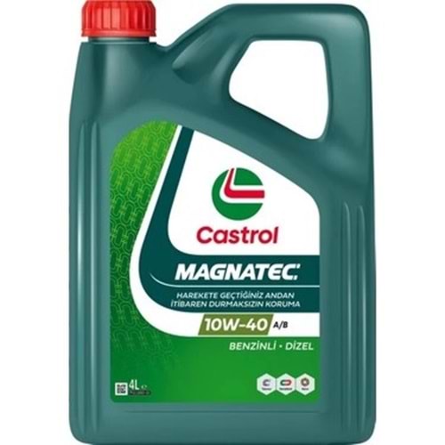MOTOR YAĞI CASTROL 10W40 CASTROL MAGNATEC 10W 40 4LT -CASTROL-