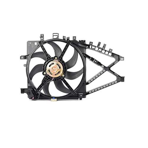 RADYATÖR FAN MOTOR VE DAVLUMBAZI KOMPLE CORSA C 1.3 1.7 3 FİŞLİ -VEKA-