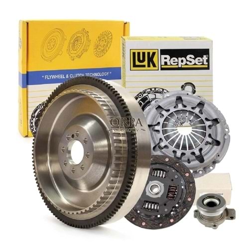 DEBRİYAJ SETİ VOLANT VE BİLYALI SABİT VOLANTLI SET (CORSA C COMBO C CORSA D 1.3 ) -LUK-