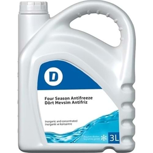 ANTİFRİZ 3LT MAVİ -DELPHI-
