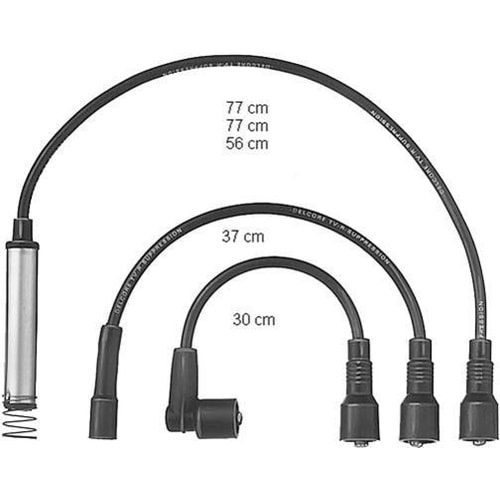 BUJİ KABLOSU TKM 18SV C18NZ 20NE 20SEH C20NE DÜZ METAL TİP -EUROCELL-