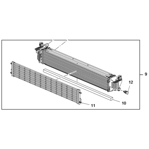 TURBO RADYATÖRÜ İNTERCOOLER 1.5 12V F15DVH -GM-