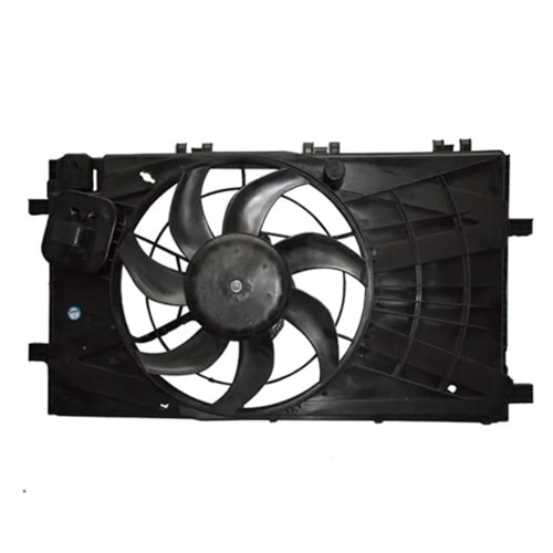 RADYATÖR FAN MOTOR VE DAVLUMBAZI KOMPLE İNSİGNİA A A16LET 4 FİŞ REZİSTANSLI -METTE-
