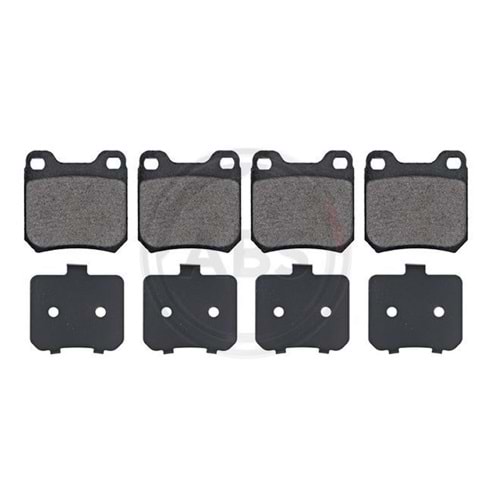 FREN BALATASI VECTRA B OMEGA A DİSKLİ ( ARKA ) 95-00 -APATEC-