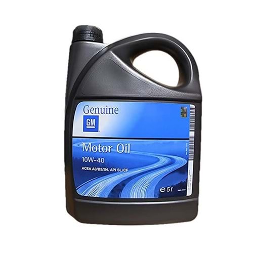 MOTOR YAĞI 10W-40 5 LİTRE -GM-
