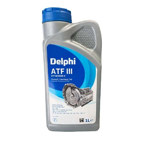 ŞANZIMAN YAĞI (DİREKSİYON HİDROLİĞİ) ATF III (DEX 3) 1LT (KIRMIZI) -DELPHİ-