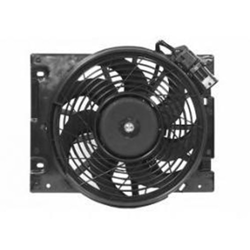 KLİMA FAN MOTOR VE DAVLUMBAZI KOMPLE ASTRA G 3 FİŞLİ -MTK-