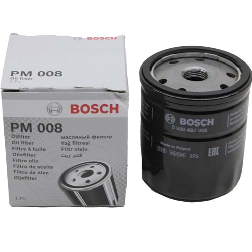 YAĞ FİLTRESİ CORSA C D ASTRA H MERİVA 1.3 UFI TİP 04- -BOSCH-