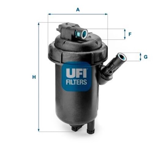 YAKIT FİLTRE KUTUSU KOMPLE Z19DTL Z19DTH -UFİ-