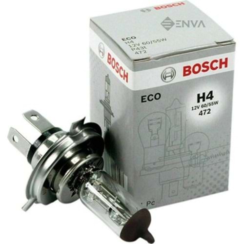 AMPUL 12V H4 60/55W STANDART -BOSCH-