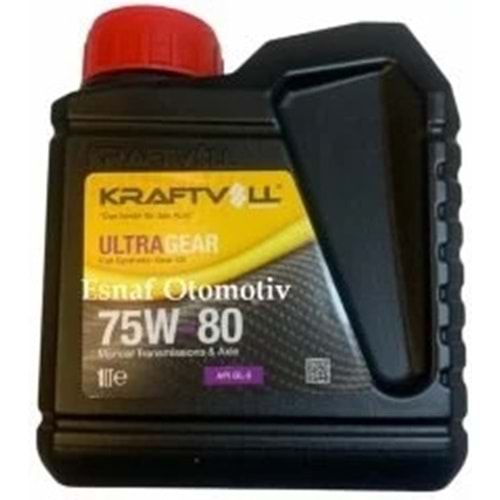 ŞANZIMAN YAĞI ASTRA H 1.3 75W 80 3L (SARI YAĞ) -KRAFTVOLL-
