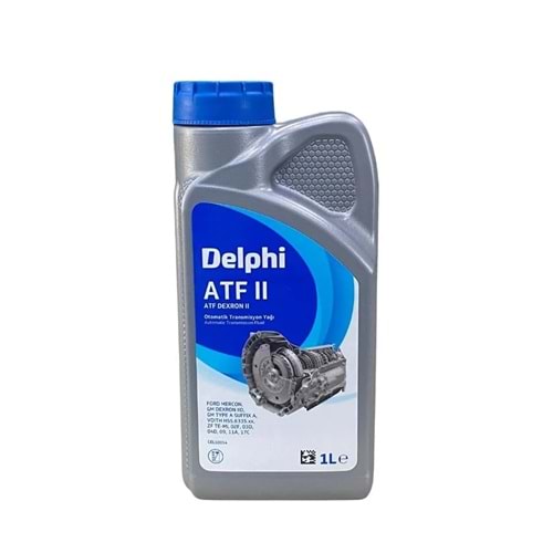 ŞANZIMAN YAĞI (DİREKSİYON HİDROLİĞİ) ATF II (DEX II) 1LT (KIRMIZI) -DELPHI-