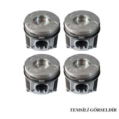 PİSTON SEKMAN TAKIM 2.0 Y20DTH Y22DTR X22DTH 84MM (STD) -KING-