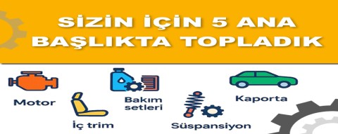 Yağ Antifiriz Bakım Ürünleri