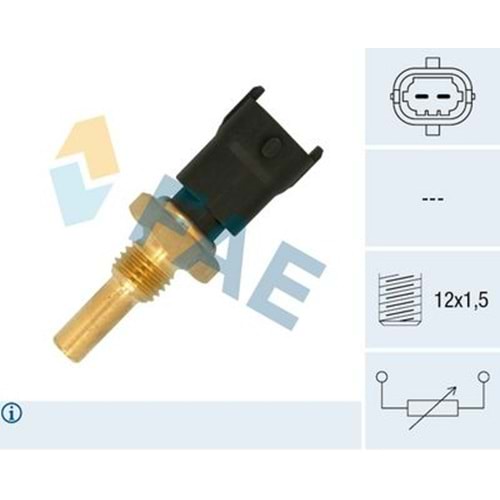 HARARET MÜŞÜRÜ Z16XE Z16XEP A16XER Z16XER 2 FİŞ (SİYAH KALIN UÇLU ) -FAE-