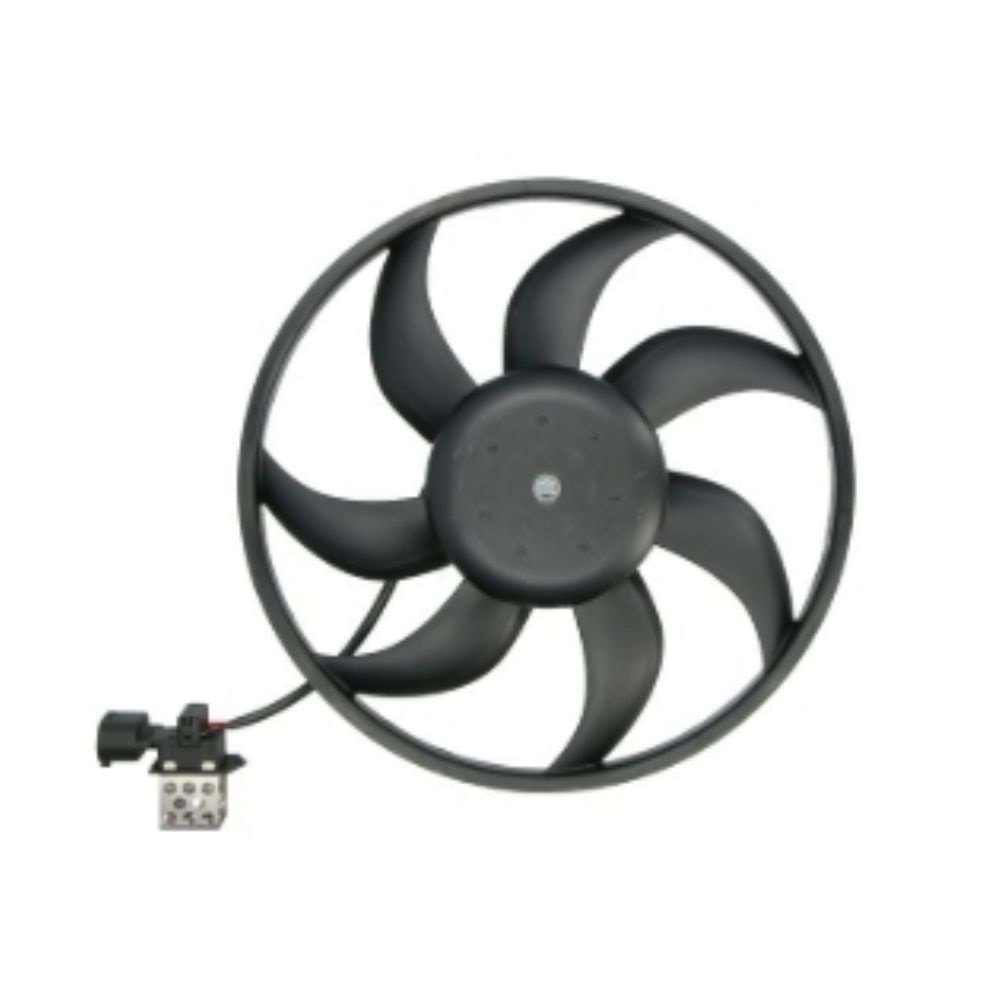 RADYATÖR FAN MOTOR VE DAVLUMBAZI KOMPLE CORSA C 1.4 (4 FİŞLİ REZİSTANSLI) -METTE-