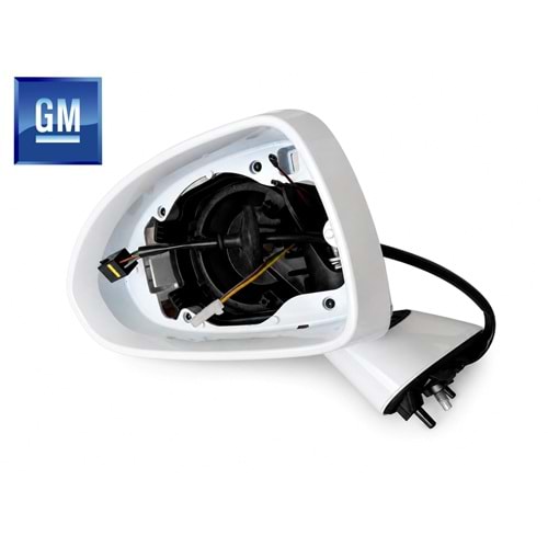 GM 13203386 | Sol Dış Dikiz Ayna Gövdesi Isıtmalı Astarlı Opel Corsa D Corsa E Orijinal
