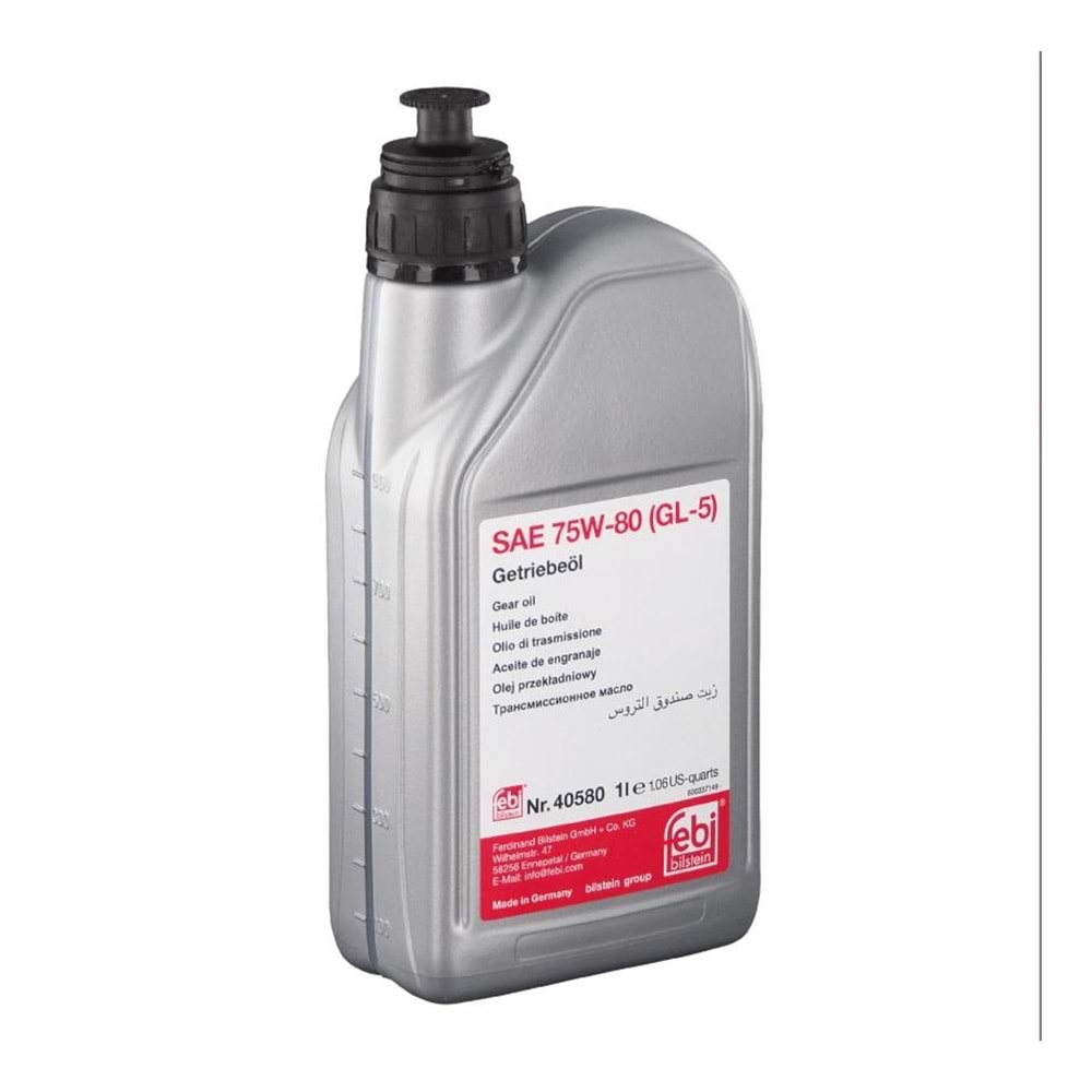 ŞANZIMAN YAĞI 75W80 GL-4 SARI 1L (SARI) -GRAT-