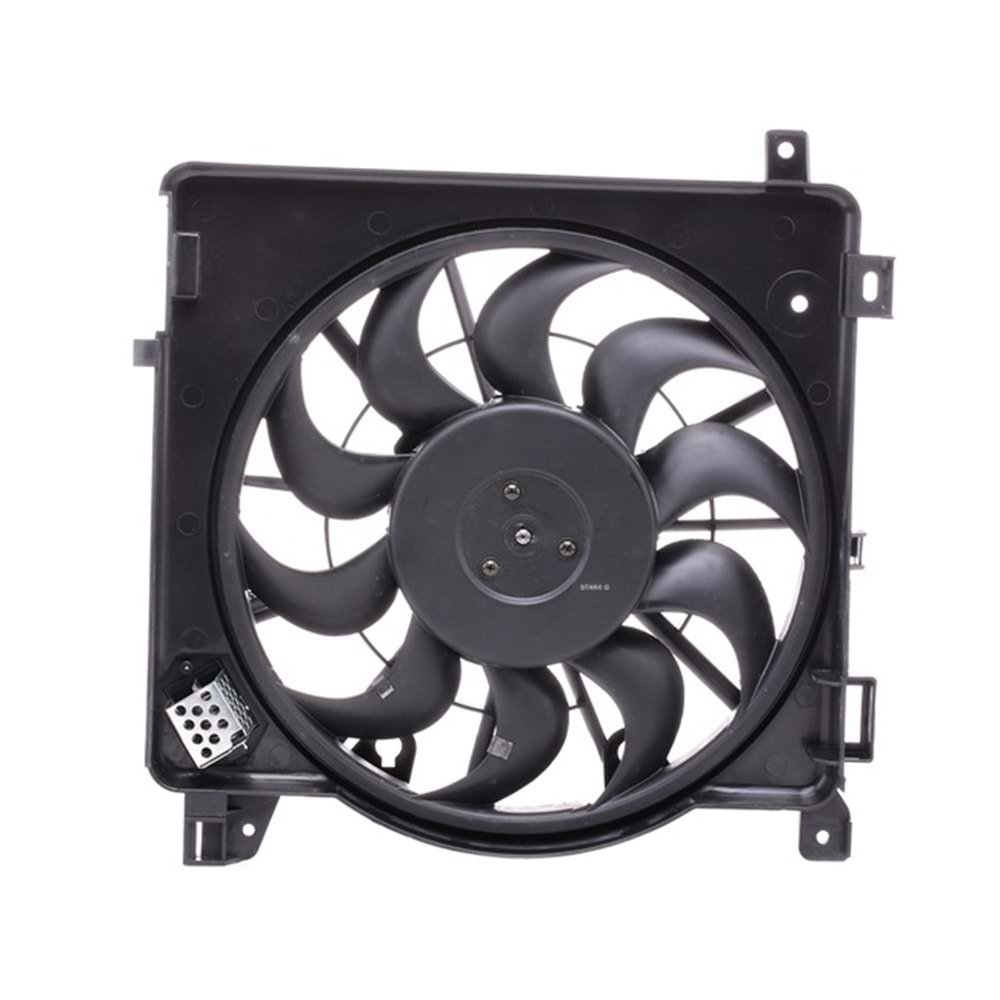 RADYATÖR FAN MOTOR VE DAVLUMBAZI KOMPLE ASTRA H Z13DTH 3 FİŞLİ REZİSTANSLI 04- -VEKA-