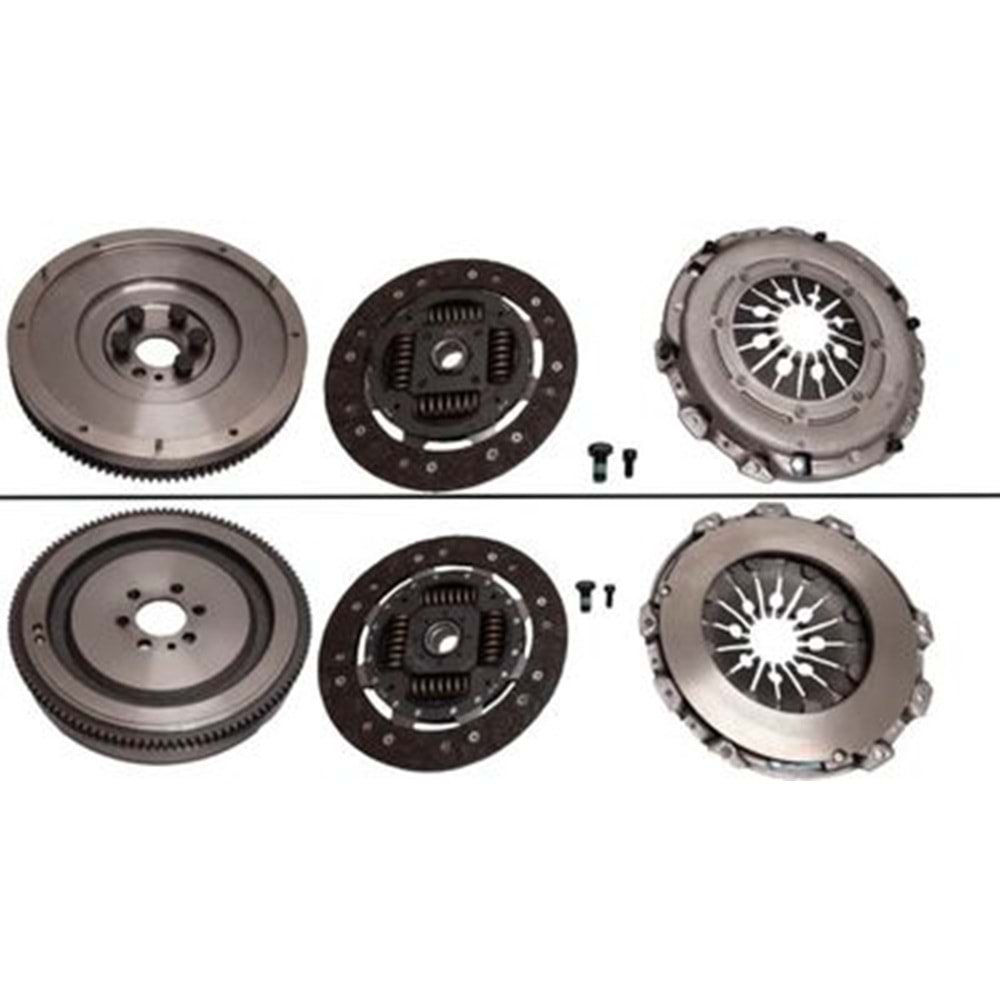 VOLANT+DEBRİYAJ SETİ SABİT 1.9 ASTRA H -WOLMERK-