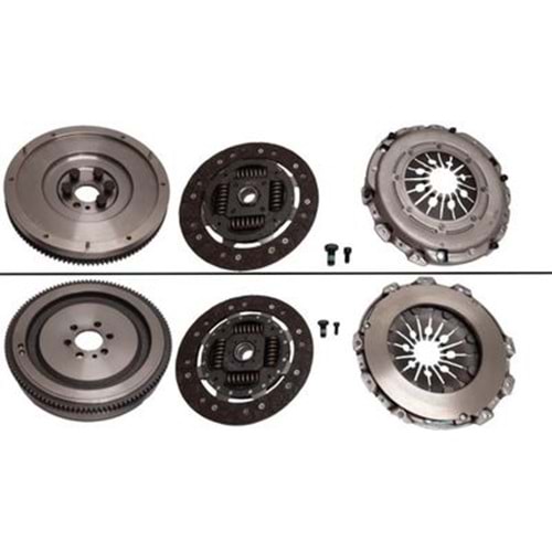 VOLANT+DEBRİYAJ SETİ SABİT 1.9 ASTRA H -WOLMERK-