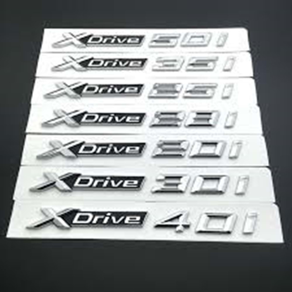 Yazı SDRIVE 28i Bagaj Krom SDRIVE 28i -ORPA-