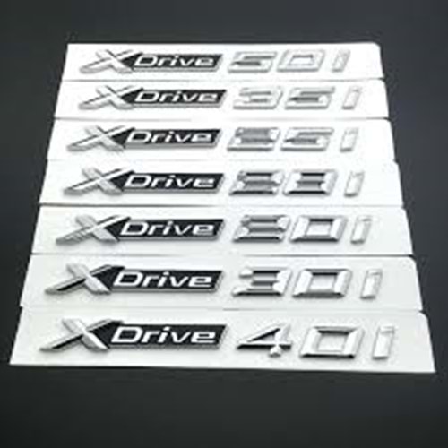 Yazı SDRIVE 28i Bagaj Krom SDRIVE 28i -ORPA-