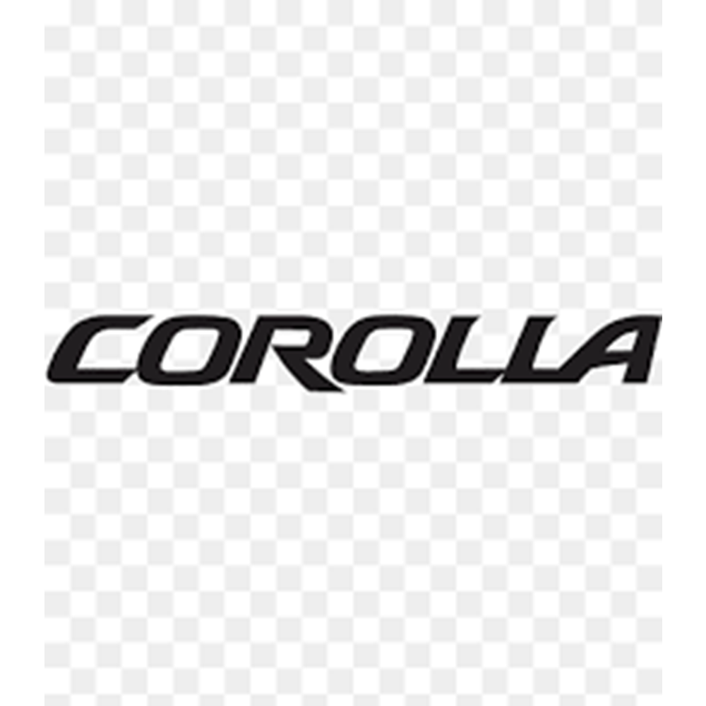 YAZI COROLLAE.M. SİYAH TOYOTA-COROLLA -ORPA-