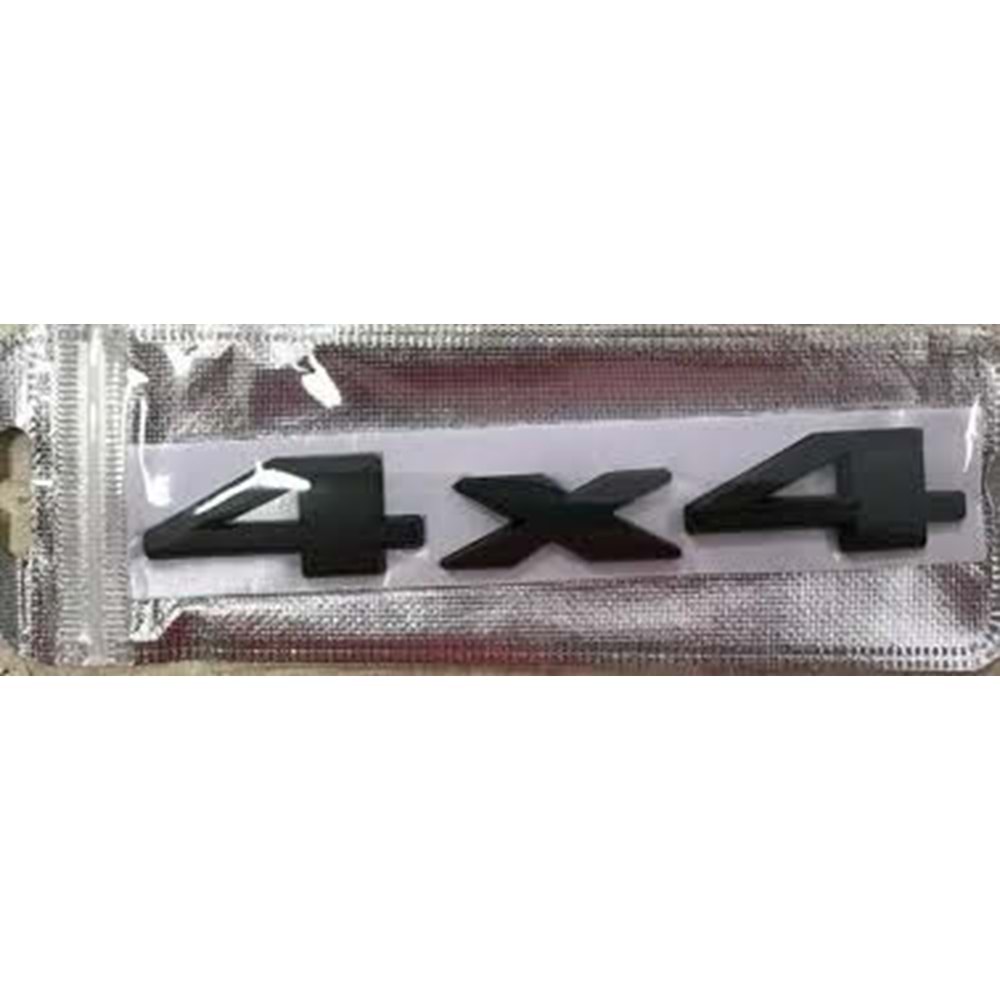 YAZI 4X4 SİYAH MUHTELİF -ORPA-
