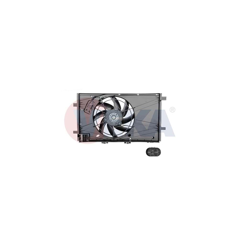 RADYATÖR FAN MOTOR VE DAVLUMBAZI KOMPLE İNSİGNİA CRUZE A16XER 4 FİŞLİ REZİDANSLI --VEKA-
