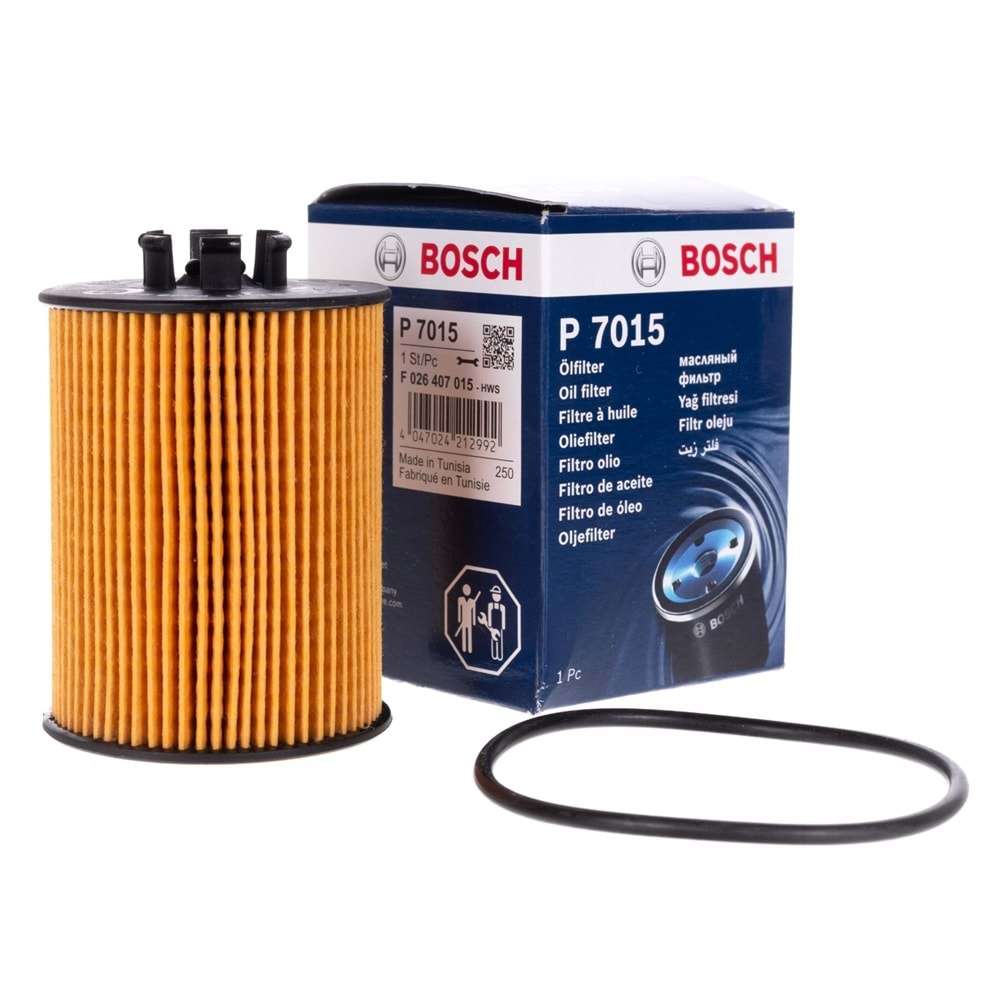 YAĞ FİLTRESİ ASTRA G H CORSA B C D 1.2 1.4 96-07 -BOSCH-