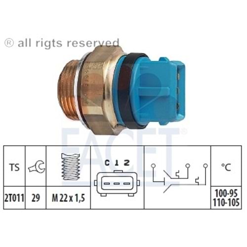FAN MÜŞÜRÜ X25XE Y16SE X30XE Y32SE -FACET-