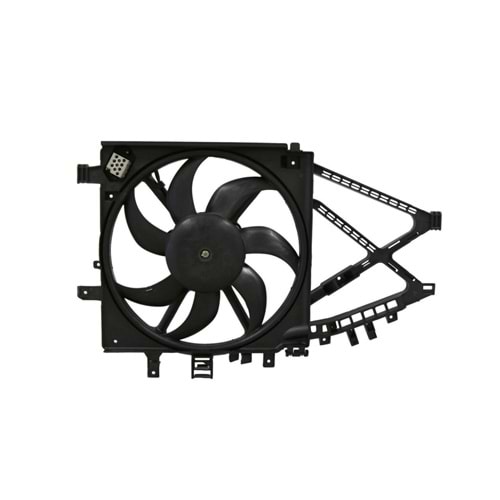 RADYATÖR FAN MOTOR VE DAVLUMBAZI KOMPLE CORSA C 1.3 1.7 3 FİŞLİ -WİSCO-