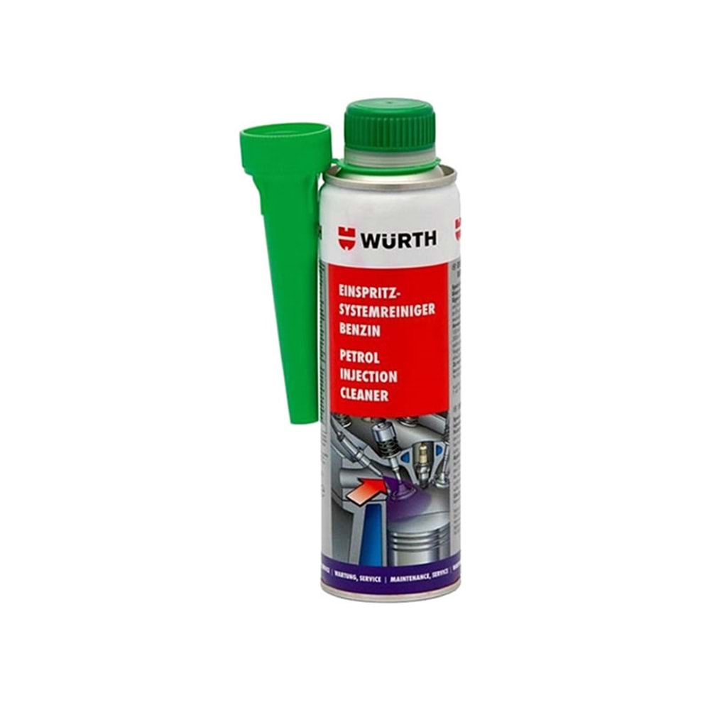 YAKIT KATKISI BENZİN ENJEKTÖR TEMİZLEYİCİ 300 mm -WÜRTH-