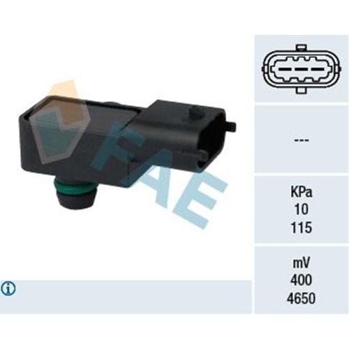 MAP SENSÖRÜ Z10XEP Z12XEP Z14XEP CORSA -FAE-