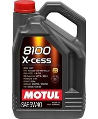 MOTOR YAĞI MOTUL 5W40 8100 X-CESS 5LT -MOTUL-