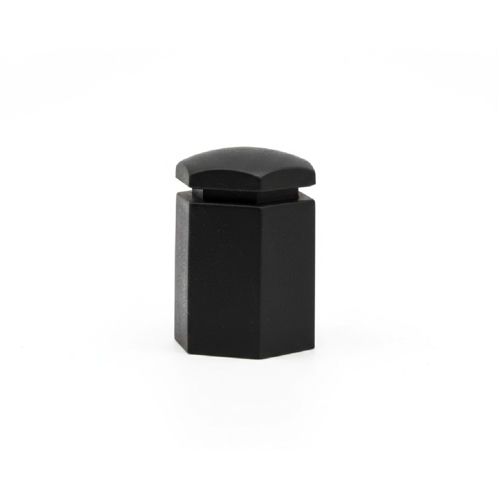 BİJON KAPAĞI 17X32MM (SİYAH UZUN) -CABU-