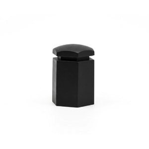 BİJON KAPAĞI 17X32MM (SİYAH UZUN) -CABU-