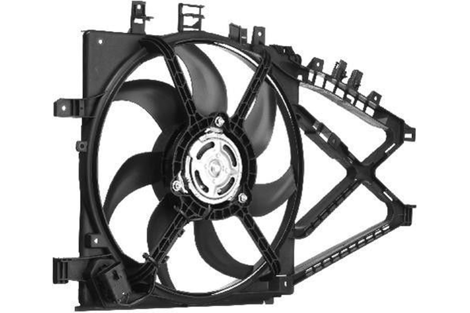 RADYATÖR FAN MOTORU KOMPLE CORSA C Y17DTL Y17DT Z17DTH -REMARK-