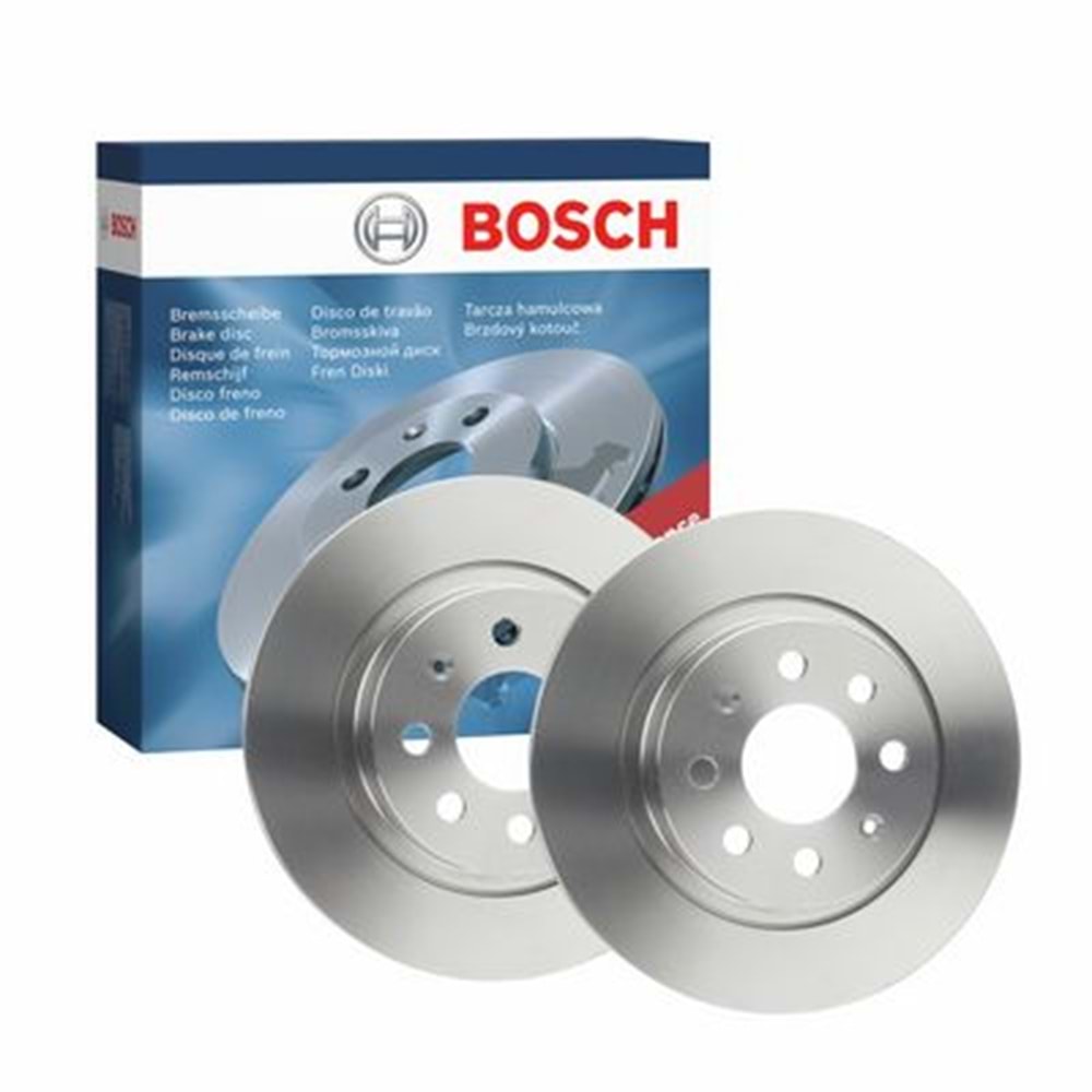 FREN DİSKİ CORSA E ADAM 264mm (ARKA) 13- -BOSCH-